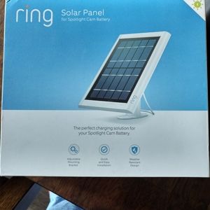 Ring solar panel
